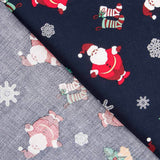 Algodão Santa Klaus Blue - Ribes y Casals