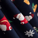 Algodão Santa Klaus Blue - Ribes y Casals