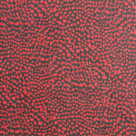 Tecido Bambula Poliéster Salpicado Vermelho - Ribes y Casals