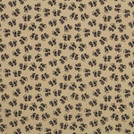 Bombazina Algodão Flor Camel - Ribes y Casals