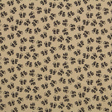 Bombazina Algodão Flor Camel - Ribes y Casals