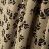 Bombazina Algodão Flor Camel - Ribes y Casals