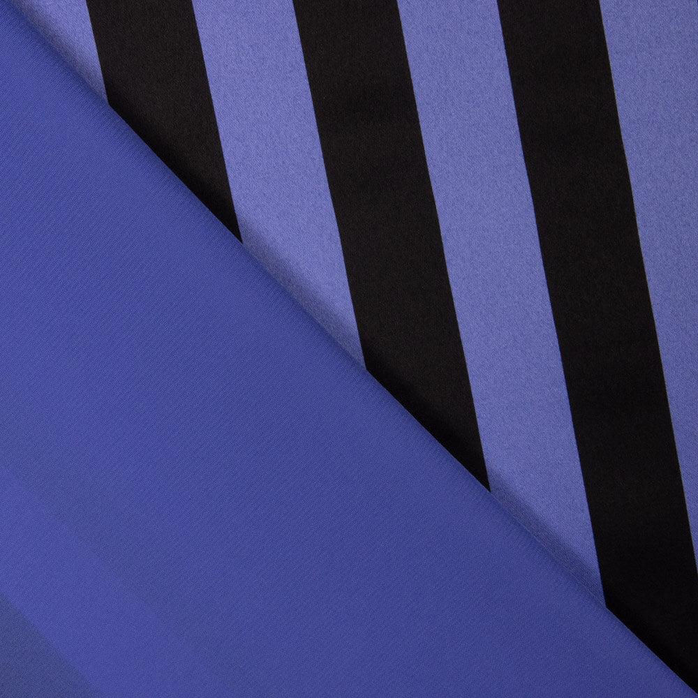 Cetim Poliéster Listras Púrpura - Ribes y Casals