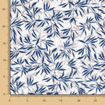 Tecido de Lençol Tropical Azul - Ribes y Casals