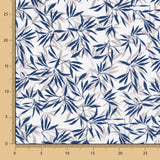 Tecido de Lençol Tropical Azul - Ribes y Casals