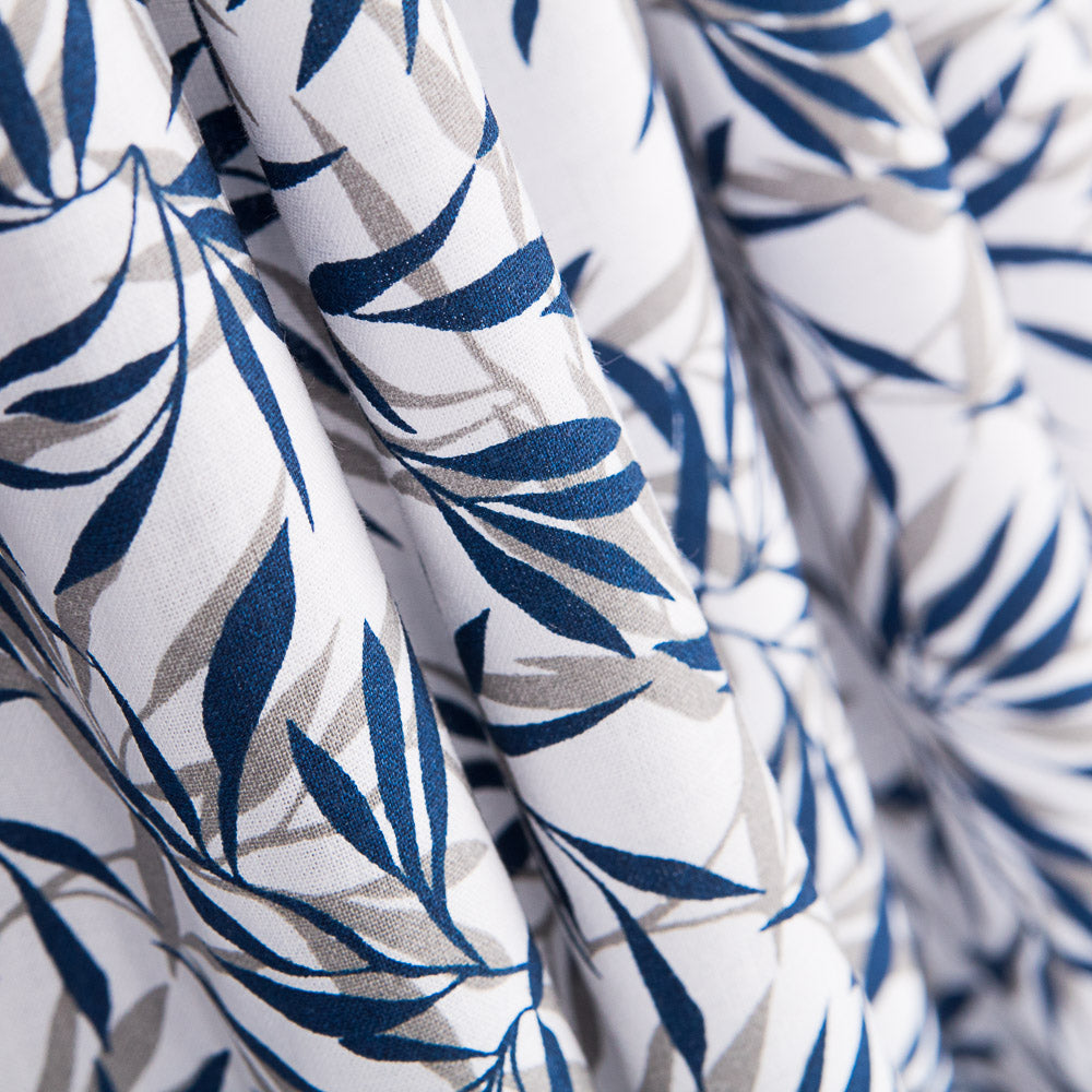 Tecido de Lençol Tropical Azul - Ribes y Casals