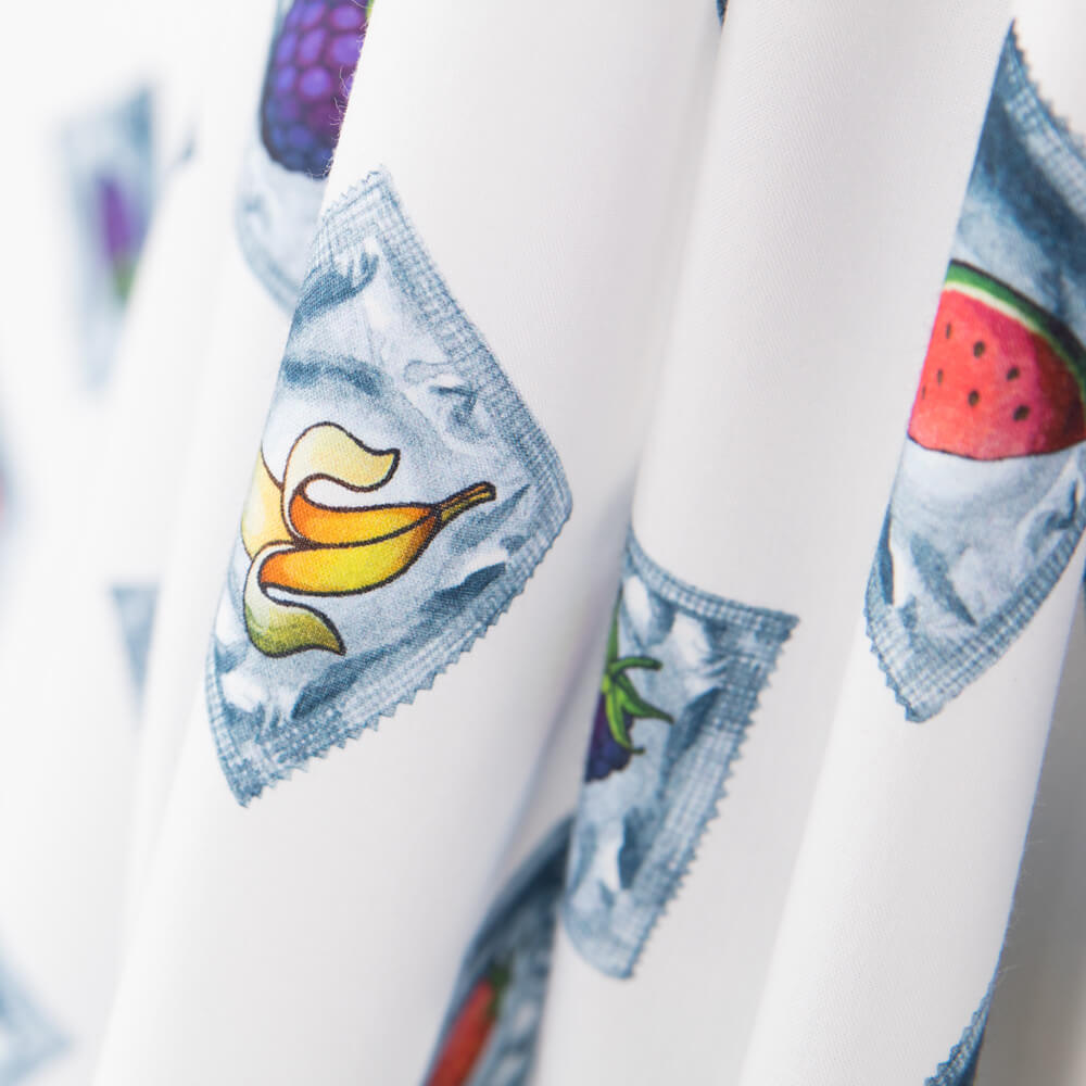 Popeline Preservativos Branco - Ribes y Casals