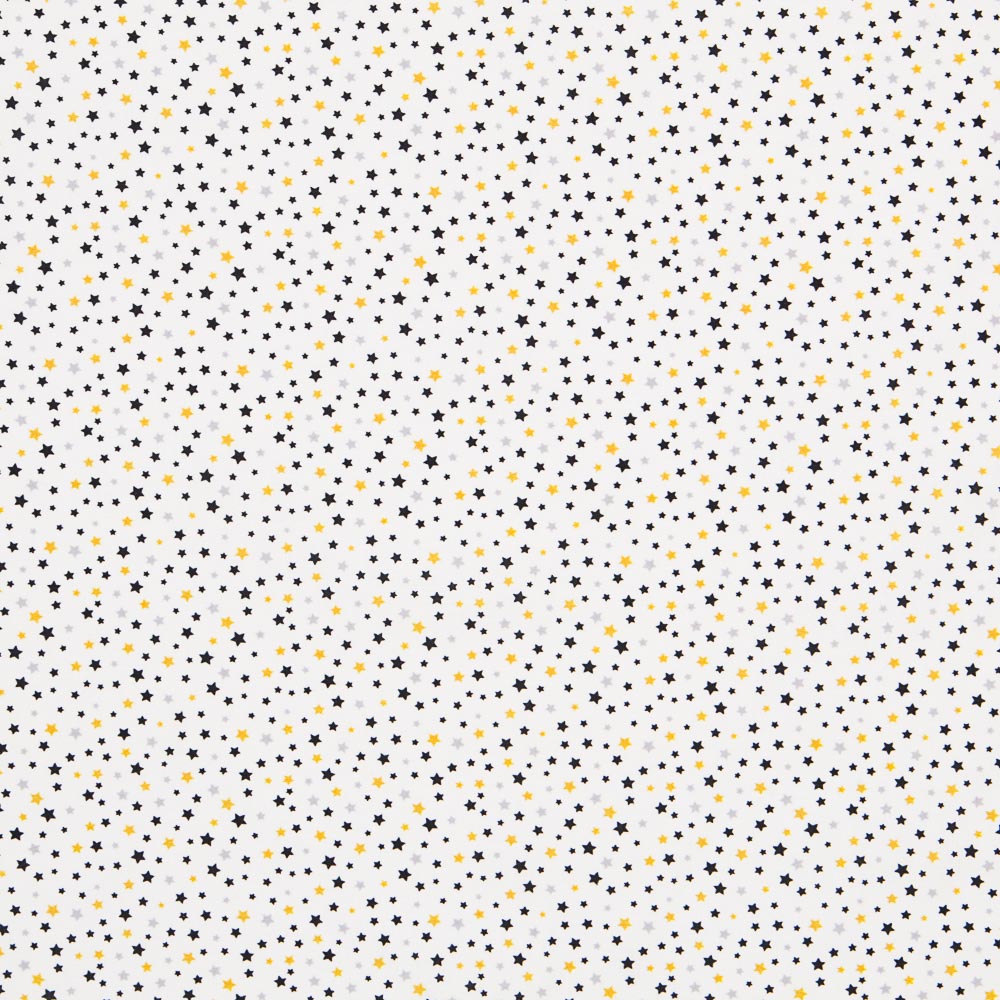 Algodão Multi-Estrelas Ocre - Ribes y Casals