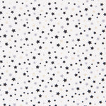 Algodão Multi-Estrelas Cinza - Ribes y Casals