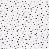 Algodão Multi-Estrelas Cinza - Ribes y Casals
