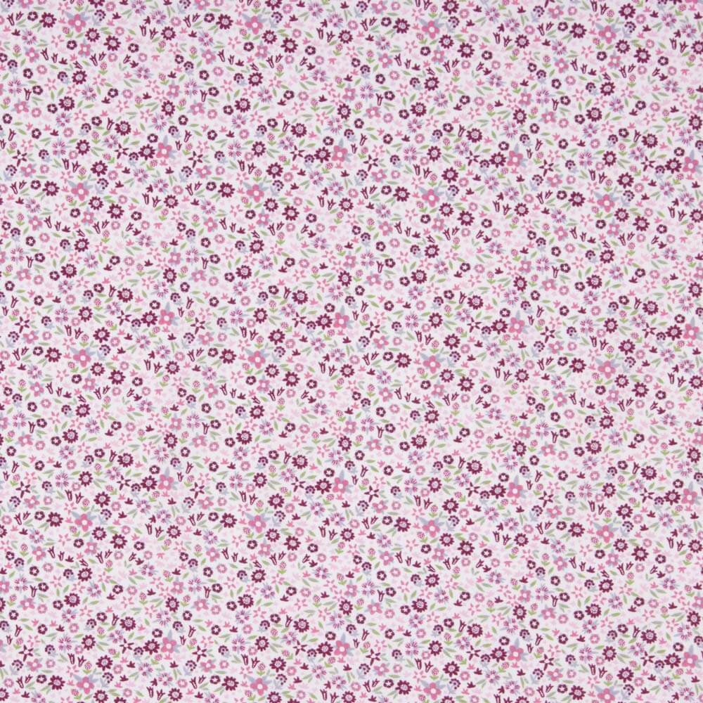 Popelín Algodón Flor Bárbara - Ribes y Casals