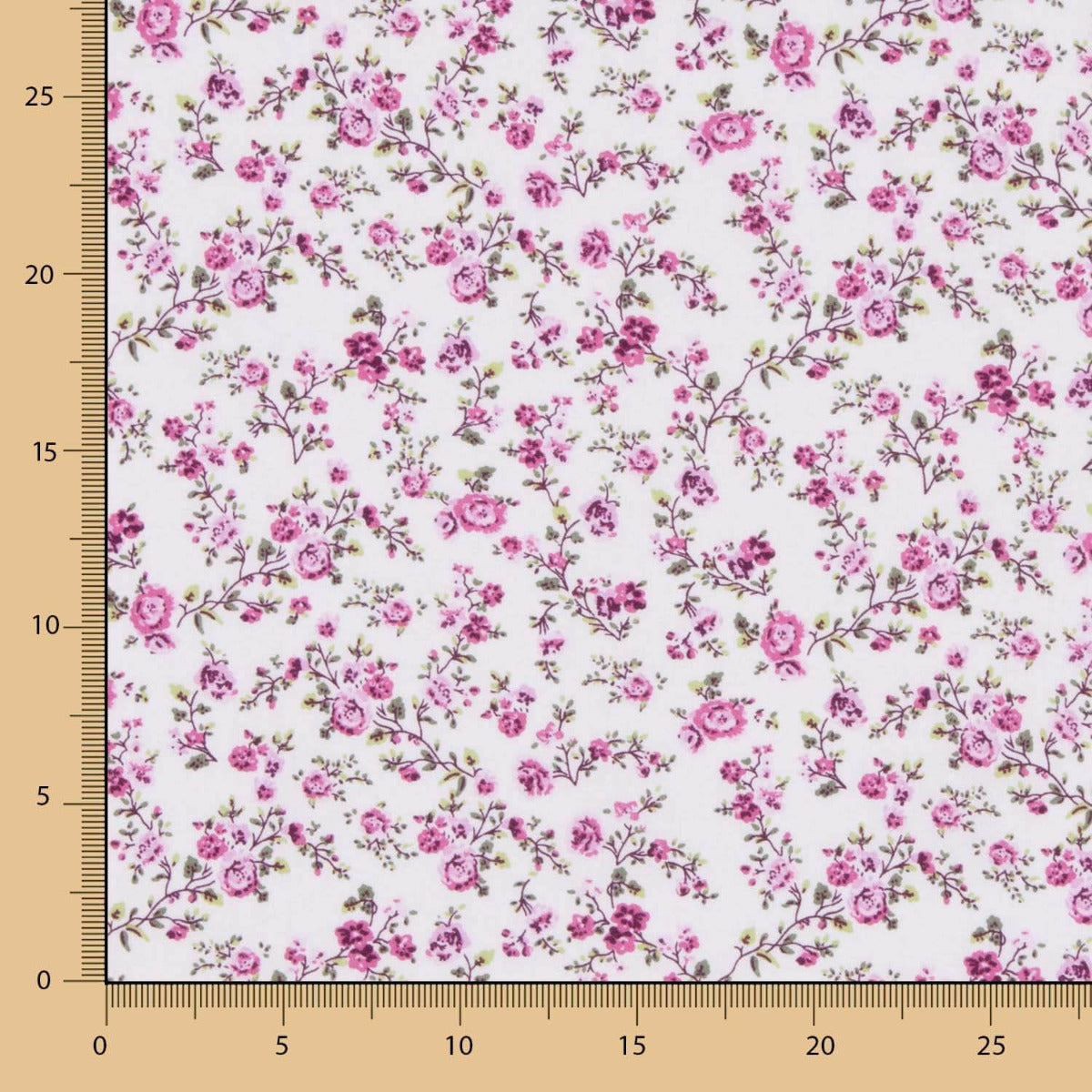 Popelín Algodón Flor Gala - Ribes y Casals