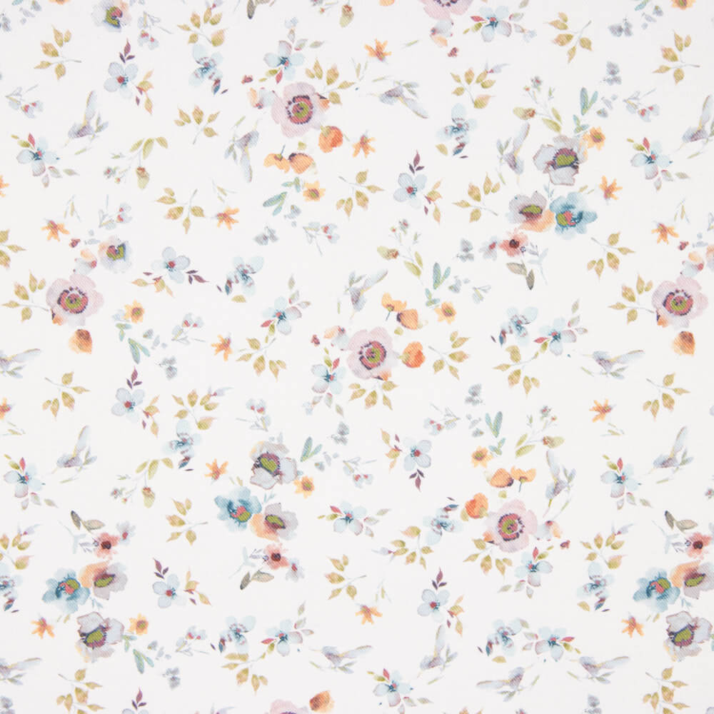 Viyela Algodão Flores Cristina - Ribes y Casals