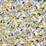 Crepe Viscose Floral Amarelo - Ribes y Casals