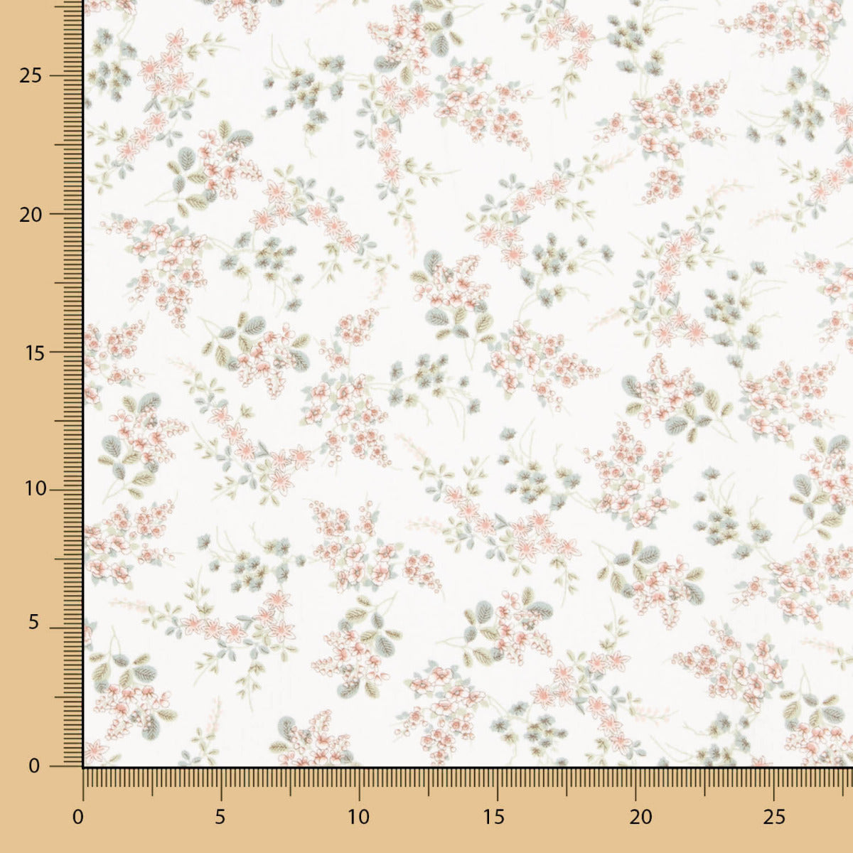 Viyela Algodão Flores Carla - Ribes y Casals