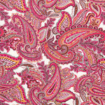 Punto Crepe Paisley Fucsia - Ribes y Casals
