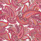 Punto Crepe Paisley Fucsia - Ribes y Casals