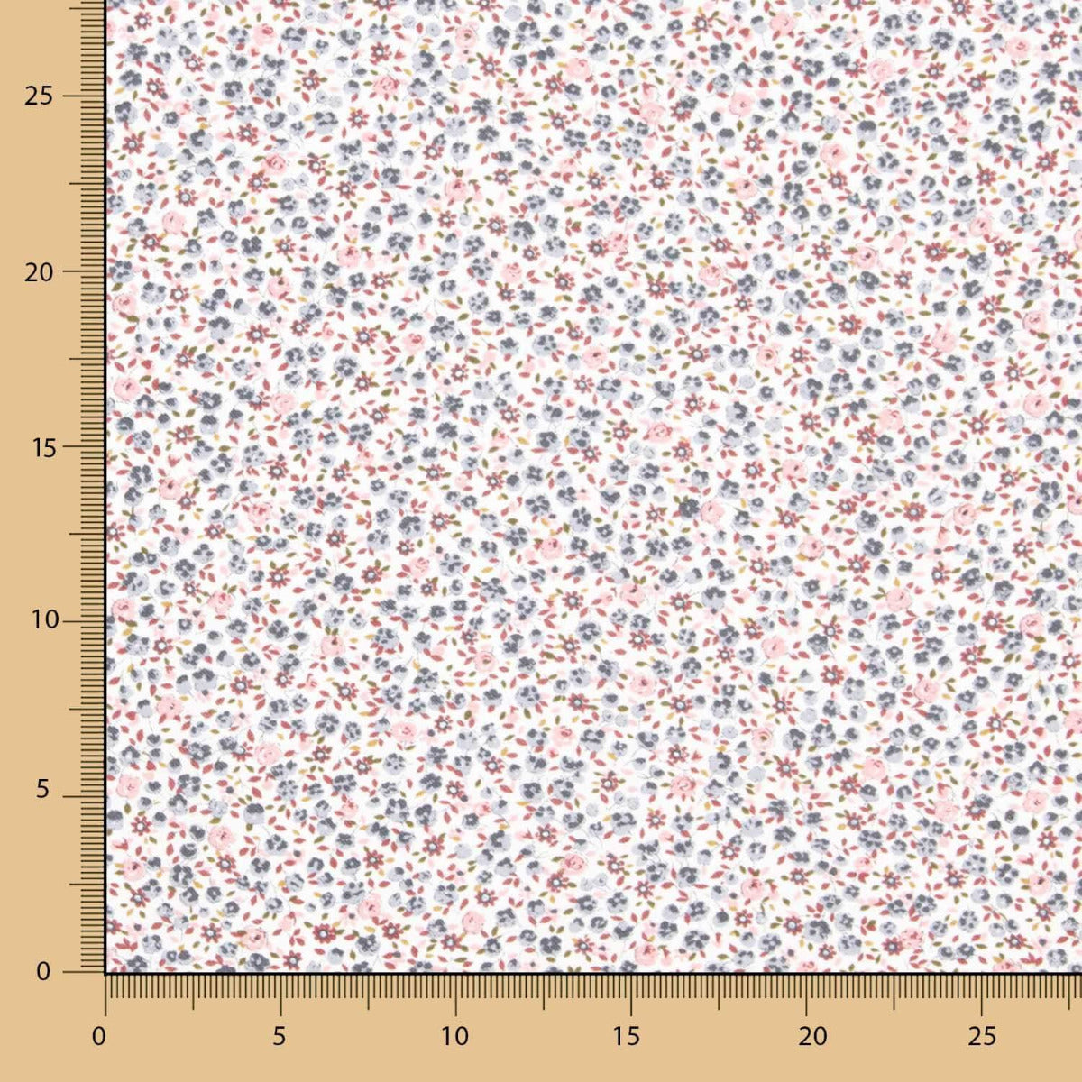 Viyela Algodão Flores de Outono - Ribes y Casals