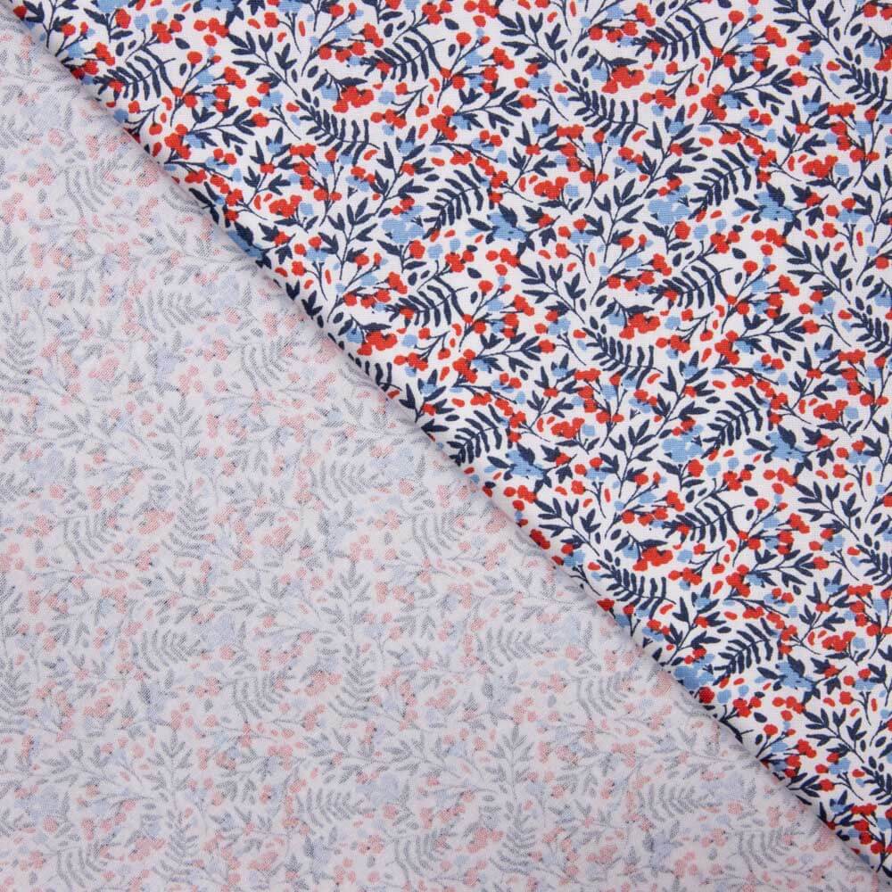 Popelín Algodón Flor Paula - Ribes y Casals