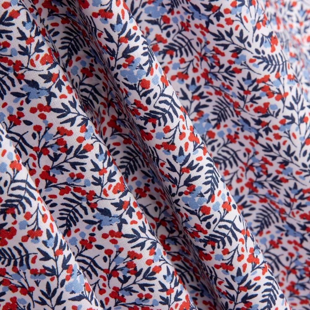 Popelín Algodón Flor Paula - Ribes y Casals