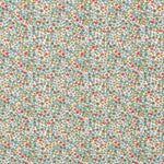 Popeline Viscose Flor Branco - Ribes y Casals