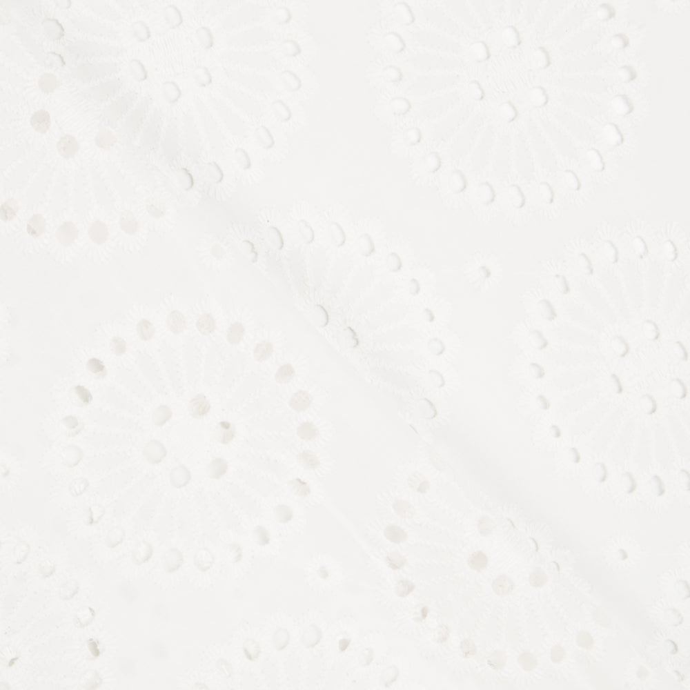 Tecido Bordado Inglês Étnico - Ribes y Casals