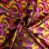 Brocado Pétalas Ouro Grana - Ribes y Casals