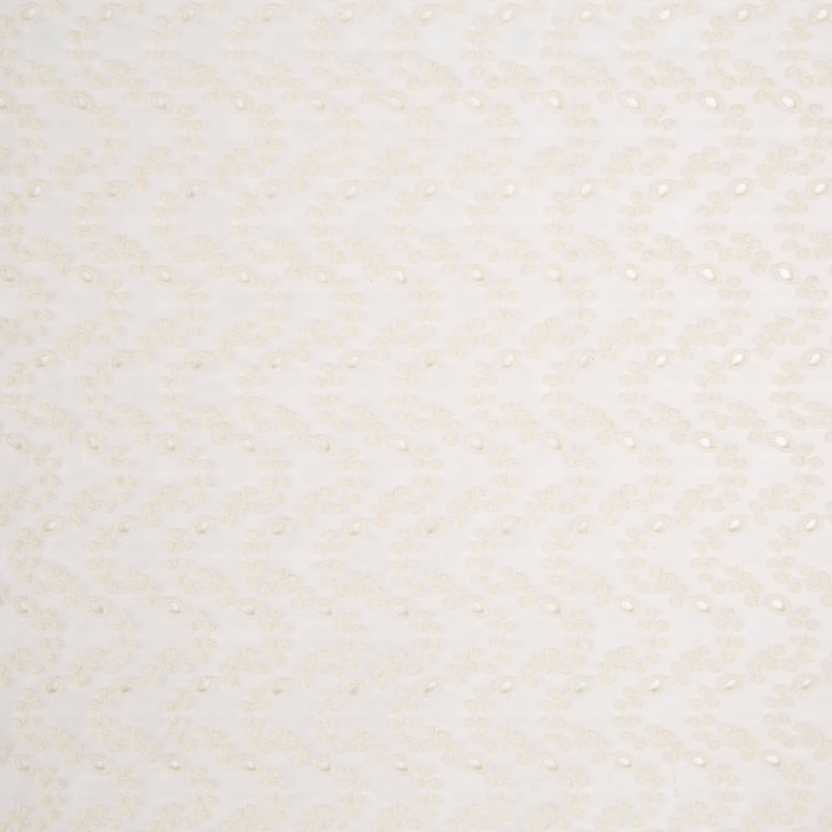 Gaze Poliéster Bordada Cru - Ribes y Casals