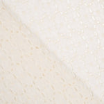 Gaze Poliéster Bordado Cru Maxi Flor - Ribes y Casals