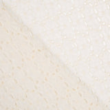 Gaze Poliéster Bordado Cru Maxi Flor - Ribes y Casals