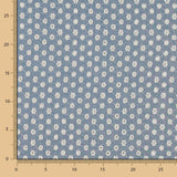 Algodão Jeans Bordado Esferas - Ribes y Casals