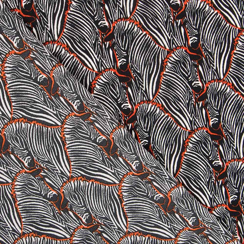 Crepe Poliéster Zebras - Ribes y Casals