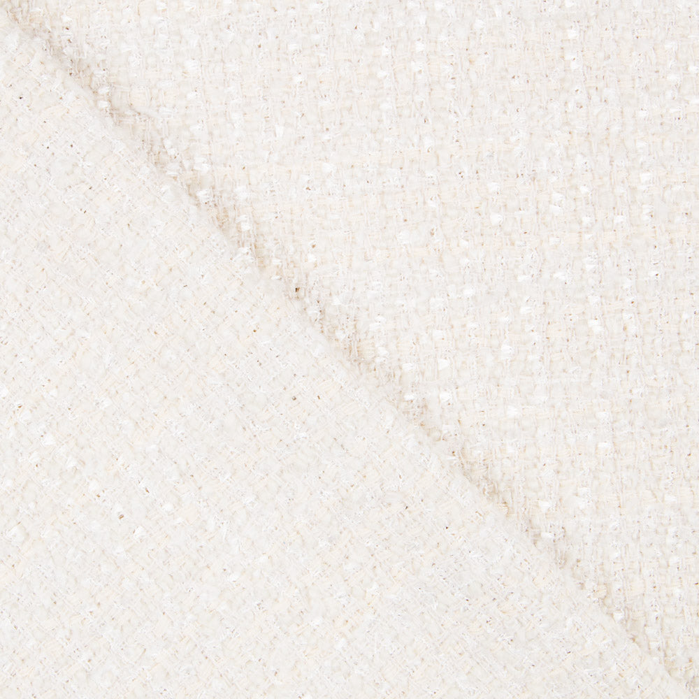 Tecido Chanel Branco Natural - Ribes y Casals