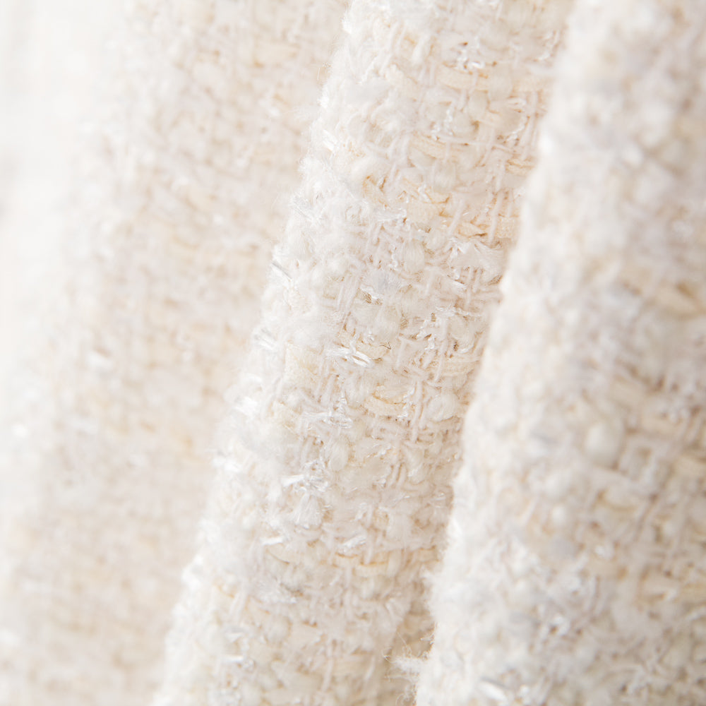 Tecido Chanel Branco Natural - Ribes y Casals