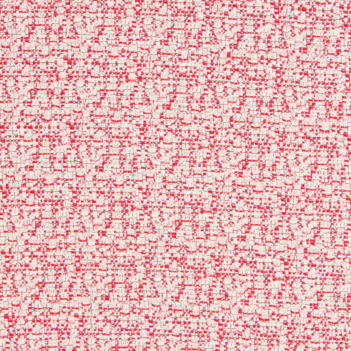 Tecido Chanel Morango Branco - Ribes y Casals