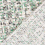 Tecido Chanel Verde Lurex - Ribes y Casals