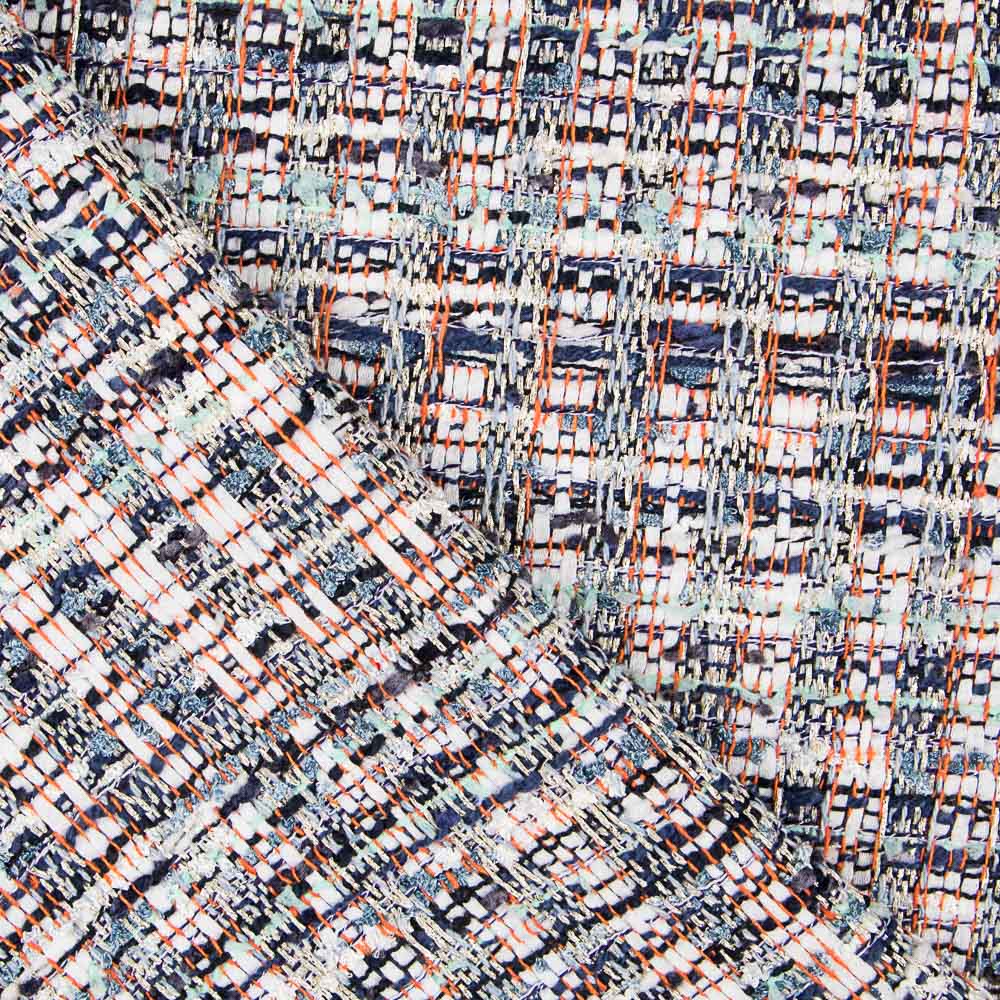 Tecido Chanel Azul Vigoré - Ribes y Casals