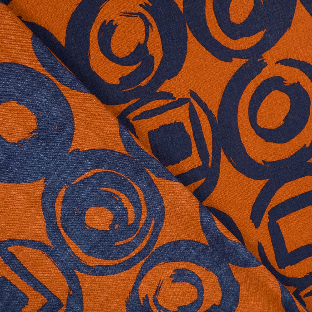 Viscose Espiral Terracota - Ribes y Casals