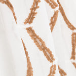 Tela Cortina Fantasía Geométrico Marrón - Ribes y Casals