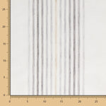 Tecido Cortina Multi Risca Castanho - Ribes y Casals