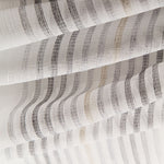 Tecido Cortina Multi Risca Castanho - Ribes y Casals