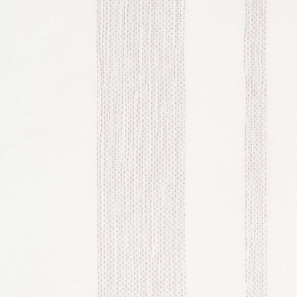 Tecido Cortina Maxi Risca Castanho - Ribes y Casals