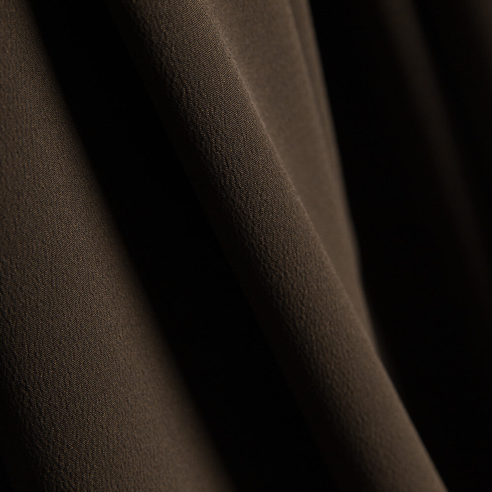 Tecido Crepe Castanho - Ribes y Casals