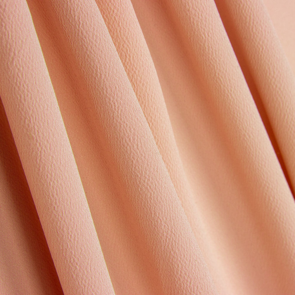 Tecido Crepe Rosa - Ribes y Casals