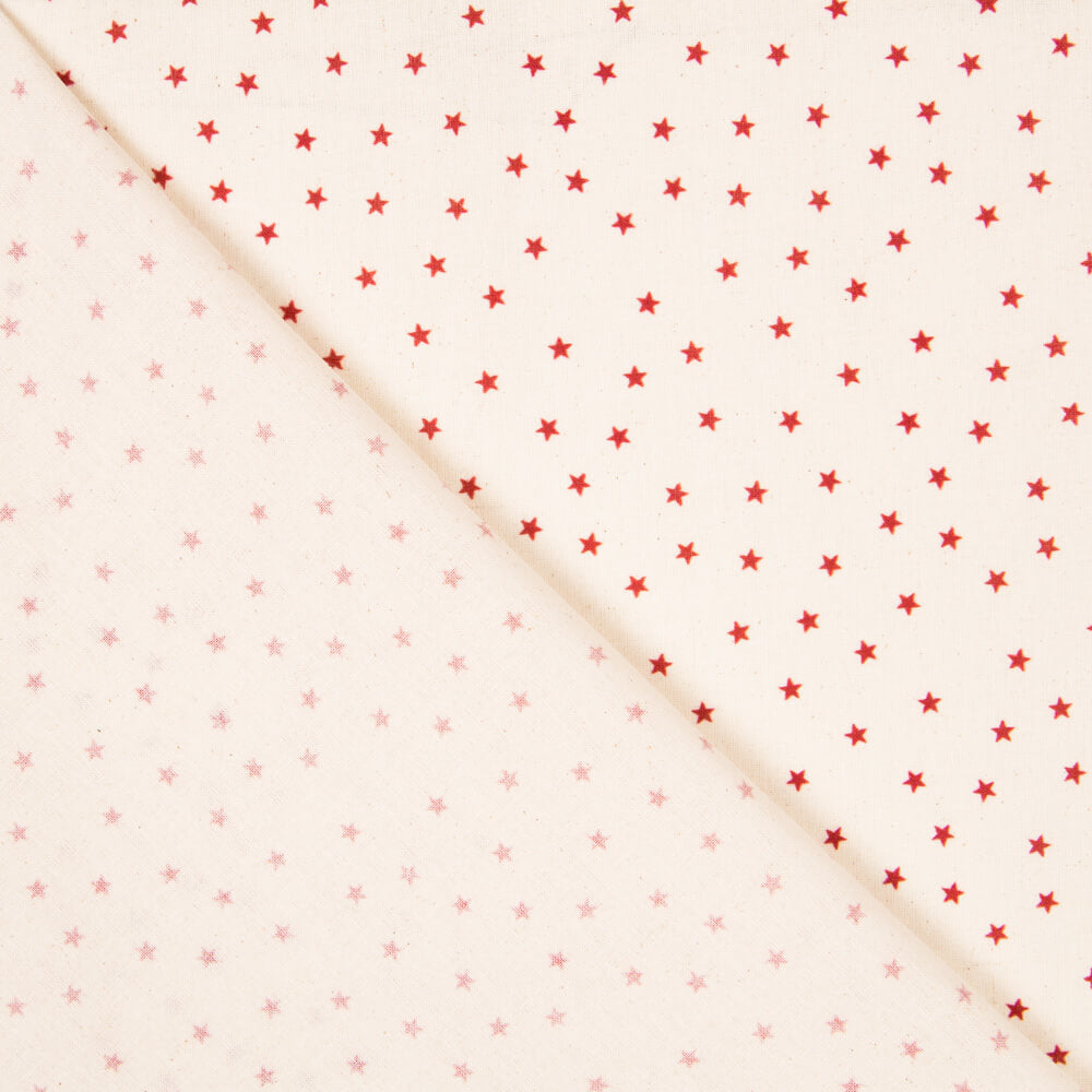 Algodão Estrelas Vermelhas - Ribes y Casals