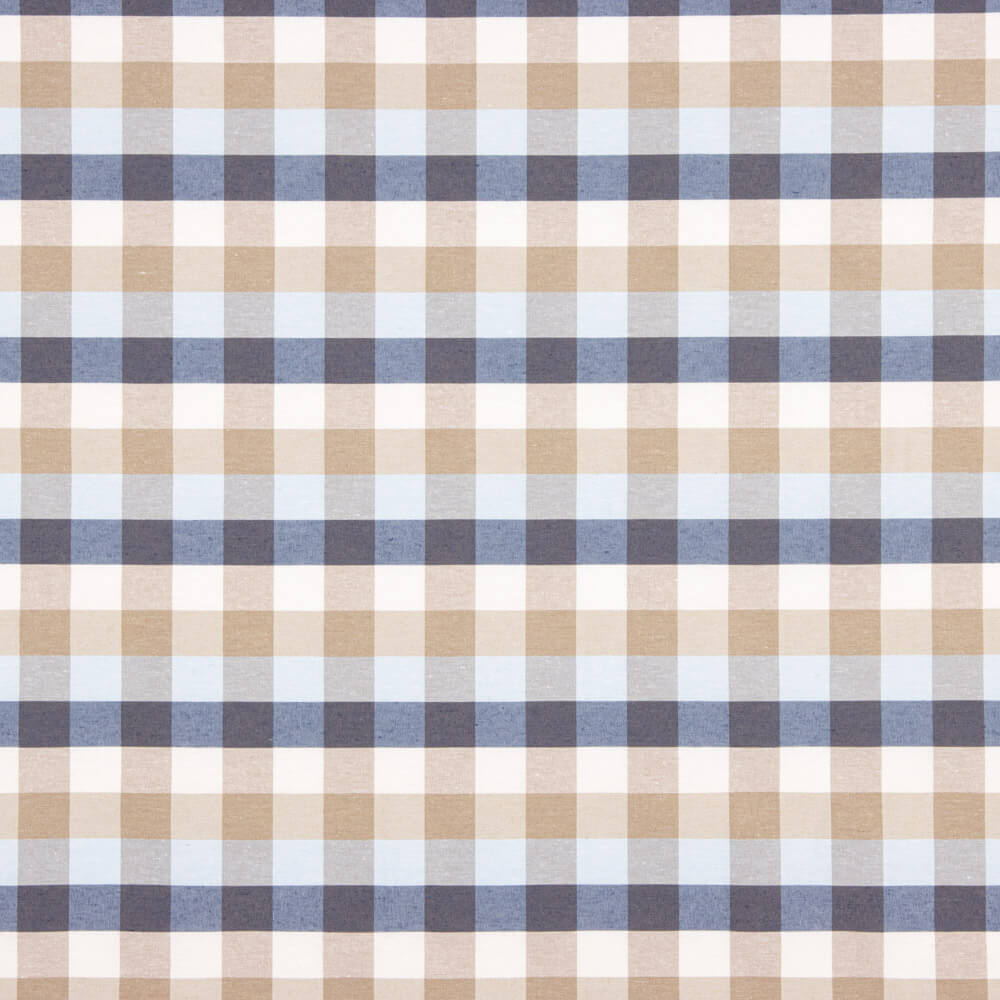 Toalha de Mesa Teflon Xadrez Azul - Ribes y Casals