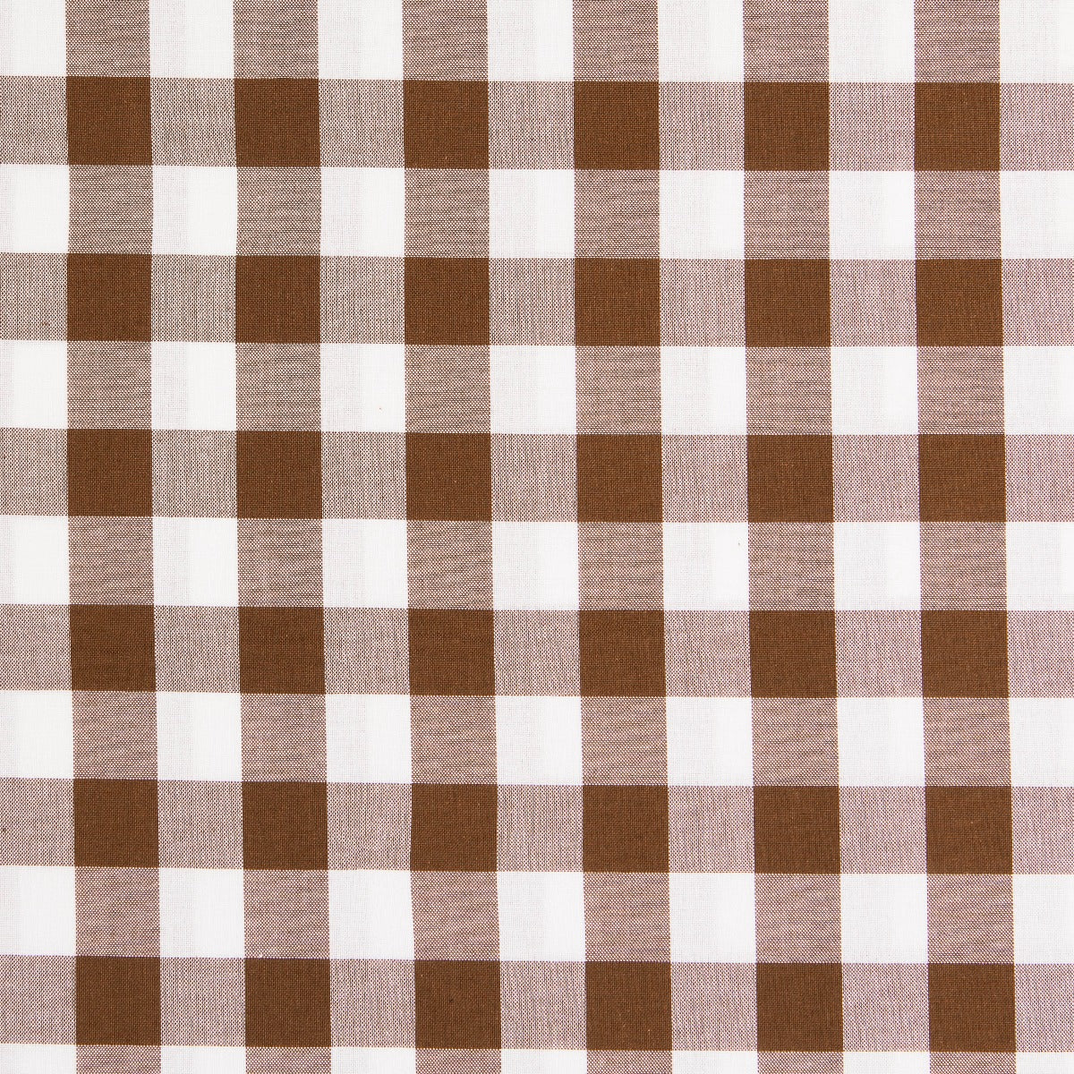 Tecido Toalha de Mesa Xadrez Castanho - Ribes y Casals