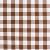 Tecido Toalha de Mesa Xadrez Castanho - Ribes y Casals