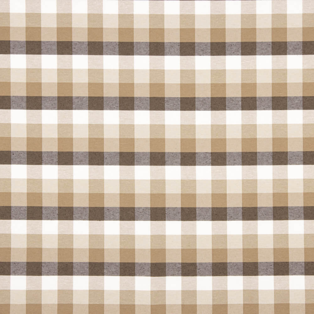 Toalha de Mesa Teflon Xadrez Bege - Ribes y Casals