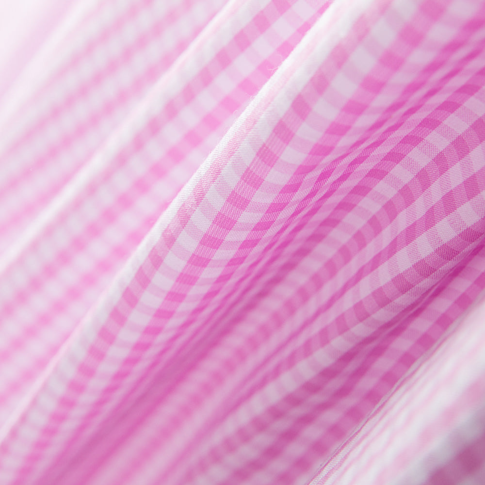 Seersucker Xadrez Rosa - Ribes y Casals